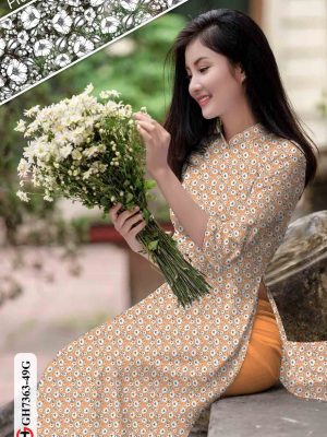 Vải áo dài hoa nhí kiểu mới AD GH7363 21 1601527850 498 Vai ao dai hoa nhi kieu moi AD GH7363