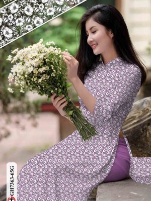 Vải áo dài hoa nhí kiểu mới AD GH7363 28 1601527853 354 Vai ao dai hoa nhi kieu moi AD GH7363