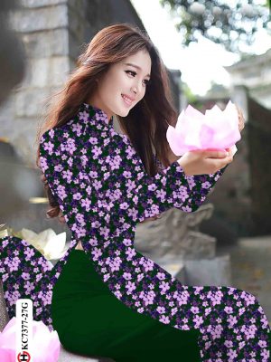 Vải áo dài hoa nhí thiết kế 2020 AD KC7377 22 1601694009 378 Vai ao dai hoa nhi thiet ke 2020 AD KC7377
