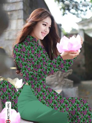 Vải áo dài hoa nhí thiết kế 2020 AD KC7377 26 1601694010 619 Vai ao dai hoa nhi thiet ke 2020 AD KC7377