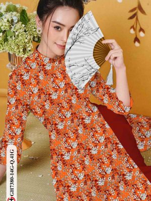 Vải áo dài hoa nhí thiết kế 2020 AD GH7380 21 1601696387 38 Vai ao dai hoa nhi thiet ke 2020 AD GH7380