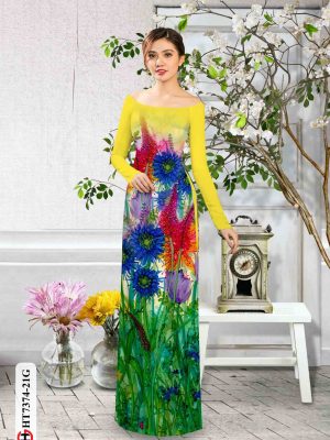 Vải áo dài hoa in 3D mới ra AD HT7374 20 1601696597 703 Vai ao dai hoa in 3D moi ra AD HT7374