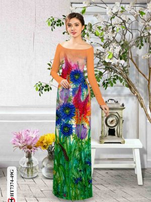 Vải áo dài hoa in 3D mới ra AD HT7374 26 1601696598 603 Vai ao dai hoa in 3D moi ra AD HT7374
