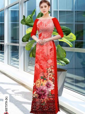 Vải áo dài hoa cẩm chướng kiểu mới AD HT7375 17 1601696810 48 Vai ao dai hoa cam chuong kieu moi AD HT7375