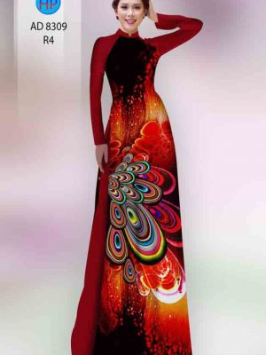 1601697797 544 Vai ao dai hoa in 3D moi ra AD 8309