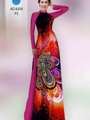 1601697797 968 Vai ao dai hoa in 3D moi ra AD 8309