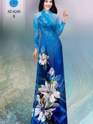Vải áo dài hoa in 3D mới ra AD 8289 21 1601698134 984 Vai ao dai hoa in 3D moi ra AD 8289