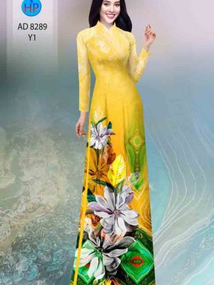 Vải áo dài hoa in 3D mới ra AD 8289 28 1601698135 574 Vai ao dai hoa in 3D moi ra AD 8289