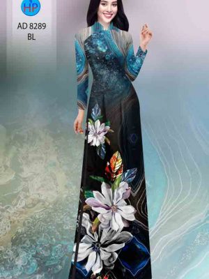 Vải áo dài hoa in 3D mới ra AD 8289 27 1601698135 990 Vai ao dai hoa in 3D moi ra AD 8289
