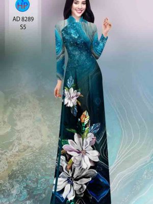 Vải áo dài hoa in 3D mới ra AD 8289 35 1601698137 820 Vai ao dai hoa in 3D moi ra AD 8289