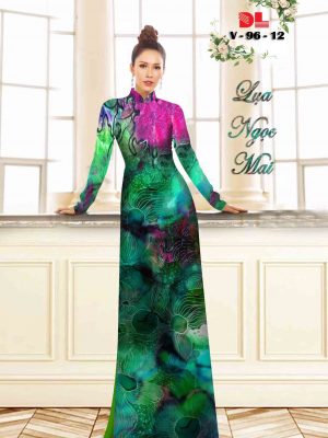 Vải Áo Dài Lụa Ngọc Mai Hoa In 3D thiết kế 2020 AD V96 24 1601866443 884 Vai Ao Dai Lua Ngoc Mai Hoa In 3D thiet