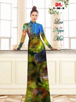Vải Áo Dài Lụa Ngọc Mai Hoa In 3D thiết kế 2020 AD V96 29 1601866444 21 Vai Ao Dai Lua Ngoc Mai Hoa In 3D thiet