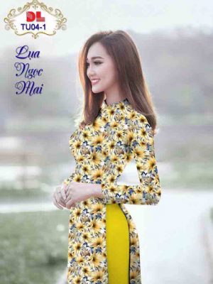 1601866790 307 Vai Ao Dai Lua Ngoc Mai Hoa Deu thiet ke
