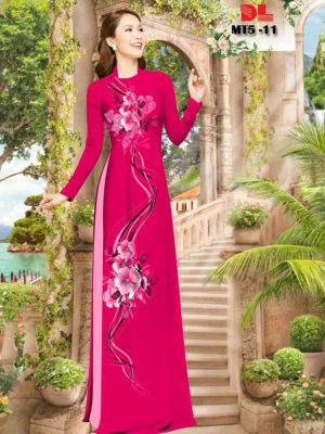 1601866950 272 Vai Ao Dai Lua Ngoc Mai Hoa In 3D kieu