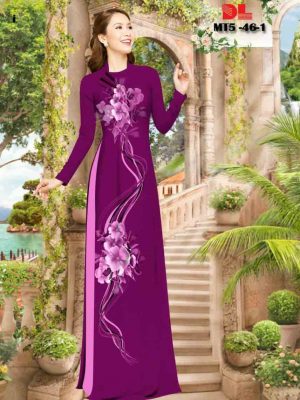 1601866952 644 Vai Ao Dai Lua Ngoc Mai Hoa In 3D kieu