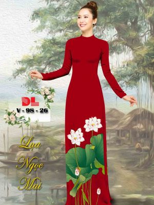 1601867090 293 Vai Ao Dai Lua Ngoc Mai Hoa Sen kieu moi