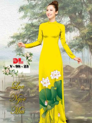 1601867090 433 Vai Ao Dai Lua Ngoc Mai Hoa Sen kieu moi