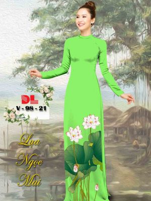 1601867092 763 Vai Ao Dai Lua Ngoc Mai Hoa Sen kieu moi