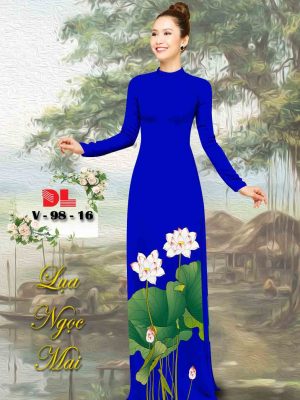 1601867096 950 Vai Ao Dai Lua Ngoc Mai Hoa Sen kieu moi