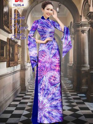 1601867403 214 Vai Ao Dai Lua Ngoc Mai Hoa In 3D thiet