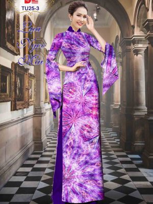 1601867403 374 Vai Ao Dai Lua Ngoc Mai Hoa In 3D thiet