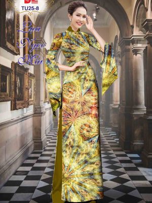 1601867404 721 Vai Ao Dai Lua Ngoc Mai Hoa In 3D thiet