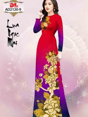 1601867660 155 Vai Ao Dai Lua Ngoc Mai Hoa In 3D thiet