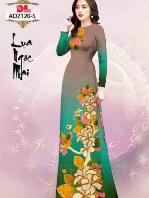 1601867661 202 Vai Ao Dai Lua Ngoc Mai Hoa In 3D thiet