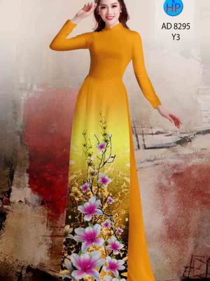 Vải áo dài hoa lan mới ra AD 8295 28 1601873576 443 Vai ao dai hoa lan moi ra AD 8295