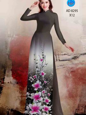 Vải áo dài hoa lan mới ra AD 8295 30 1601873577 368 Vai ao dai hoa lan moi ra AD 8295