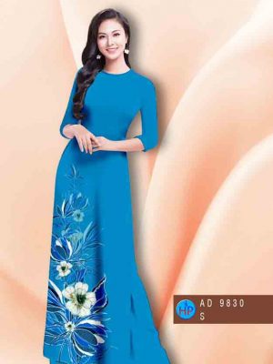 1601873912 235 Vai ao dai hoa in 3D thiet ke 2020 AD