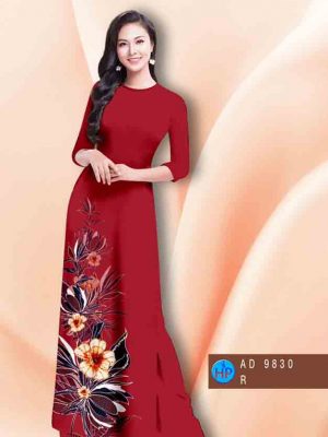 1601873914 136 Vai ao dai hoa in 3D thiet ke 2020 AD