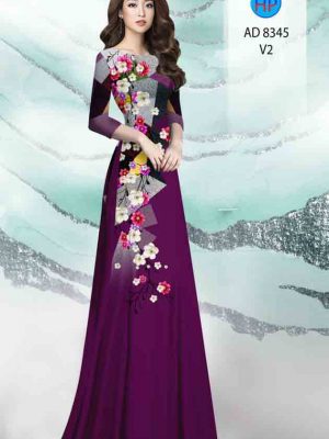 Vải áo dài hoa in 3D kiểu mới AD 8345 26 1601874264 715 Vai ao dai hoa in 3D kieu moi AD 8345