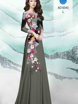 Vải áo dài hoa in 3D kiểu mới AD 8345 33 1601874266 617 Vai ao dai hoa in 3D kieu moi AD 8345