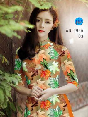 Vải áo dài hình lá kiểu mới AD 9965 28 1601874412 984 Vai ao dai hinh la kieu moi AD 9965