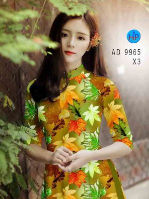 Vải áo dài hình lá kiểu mới AD 9965 35 1601874413 988 Vai ao dai hinh la kieu moi AD 9965