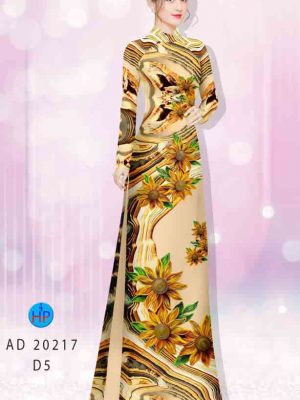 Vải áo dài hoa hướng dương mới ra AD 20217 26 1601875416 21 Vai ao dai hoa huong duong moi ra AD 20217