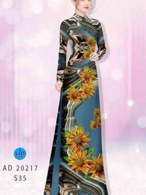 Vải áo dài hoa hướng dương mới ra AD 20217 33 1601875417 118 Vai ao dai hoa huong duong moi ra AD 20217