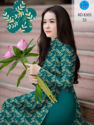1601875541 599 Vai ao dai hoa deu moi ra AD 8305