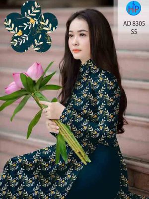 1601875542 430 Vai ao dai hoa deu moi ra AD 8305