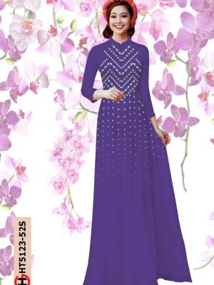 Vải áo dài hoa in 3D thiết kế 2020 AD HT5123 17 1601878865 853 Vai ao dai hoa in 3D thiet ke 2020 AD