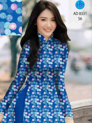1601879300 432 Vai ao dai cham bi thiet ke 2020 AD 8331