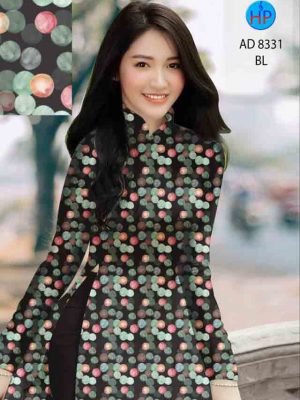 1601879301 835 Vai ao dai cham bi thiet ke 2020 AD 8331