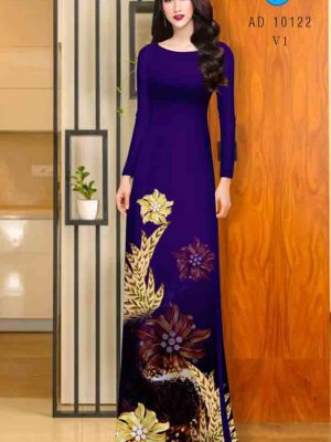 1601879811 938 Vai ao dai hoa in 3D kieu moi AD 10122