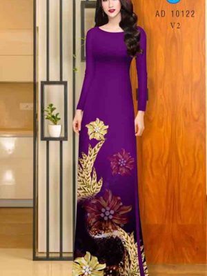 1601879811 996 Vai ao dai hoa in 3D kieu moi AD 10122