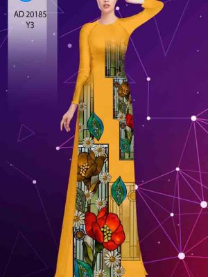 1601880057 284 Vai ao dai hoa in 3D kieu moi AD 20185