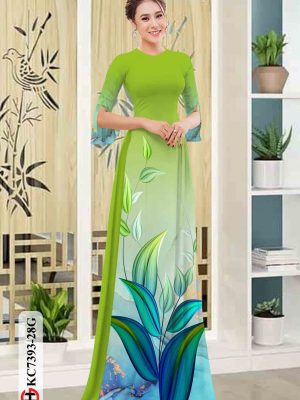 Vải áo dài in hình lá mới ra AD KC7393 16 1601959489 555 Vai ao dai in hinh la moi ra AD KC7393