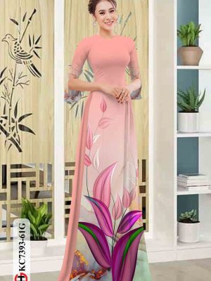 Vải áo dài in hình lá mới ra AD KC7393 22 1601959490 494 Vai ao dai in hinh la moi ra AD KC7393