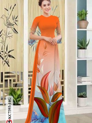 Vải áo dài in hình lá mới ra AD KC7393 26 1601959491 276 Vai ao dai in hinh la moi ra AD KC7393
