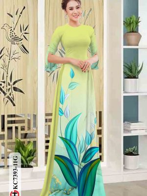 Vải áo dài in hình lá mới ra AD KC7393 25 1601959491 626 Vai ao dai in hinh la moi ra AD KC7393